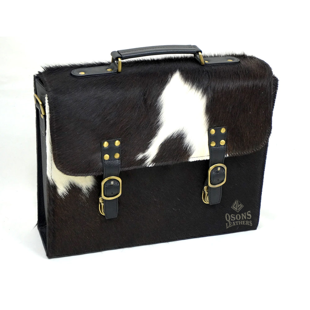 Premium Leather Briefcase for Executive Office Use