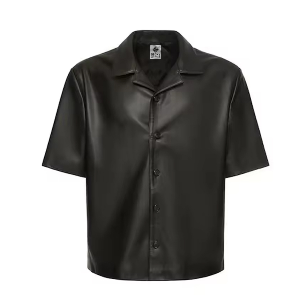 High-Quality Leather Shirt for Retail & Private Label Markets
