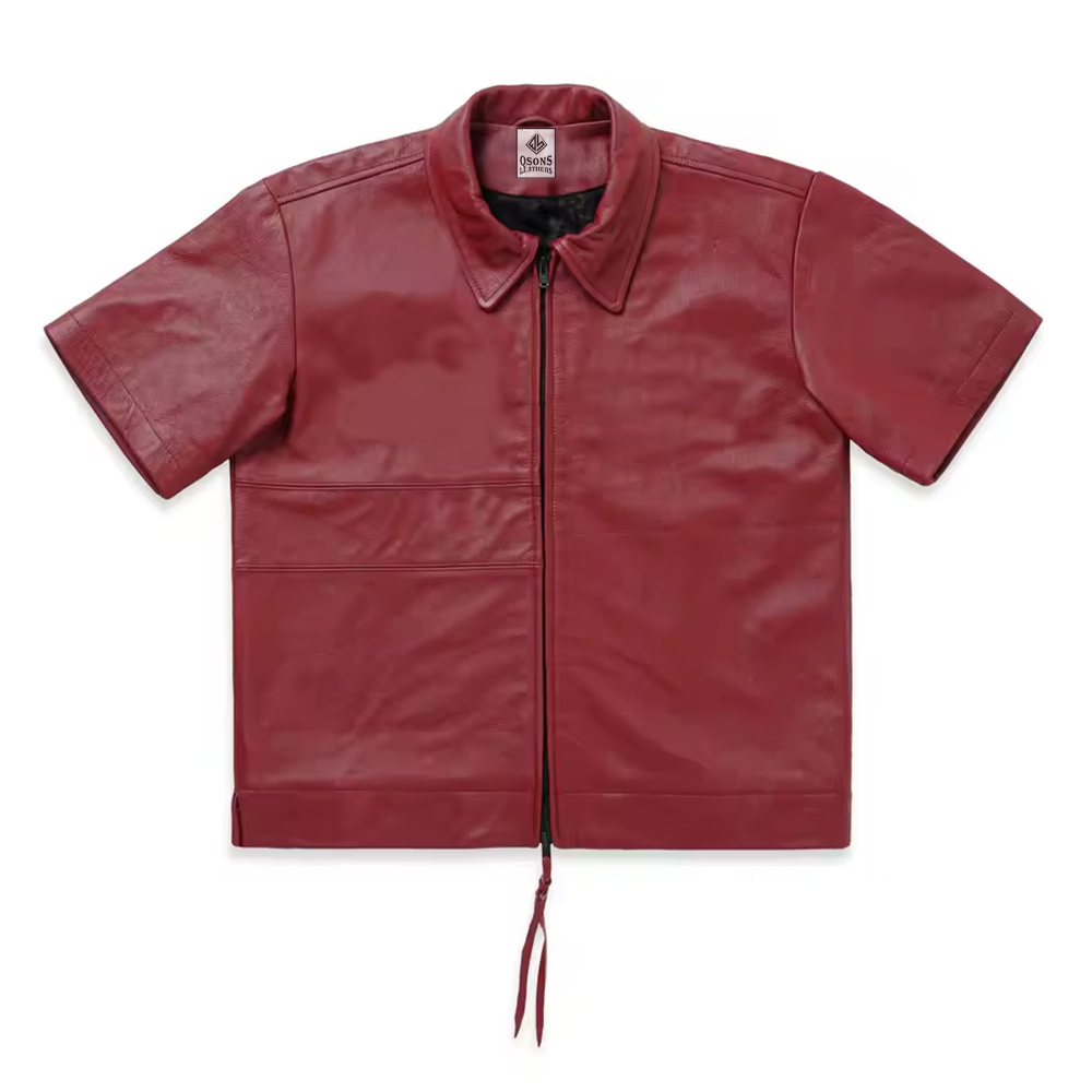 Bulk Leather Shirt for Seasonal Fashion Drops & Brand Collections