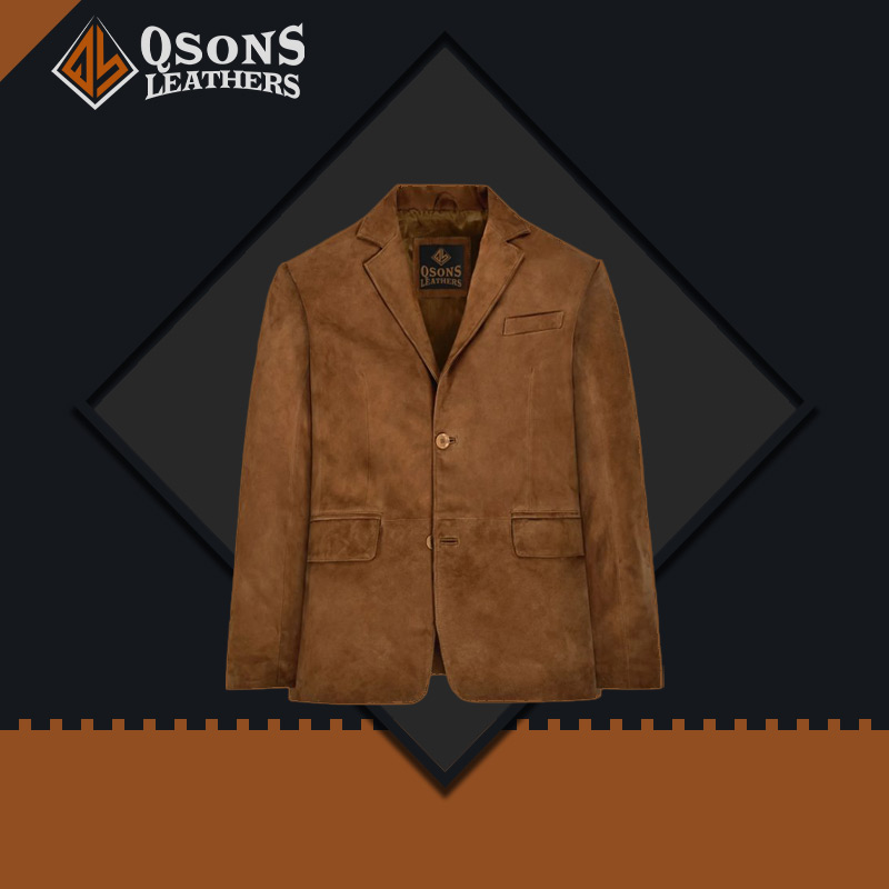 Leather coat