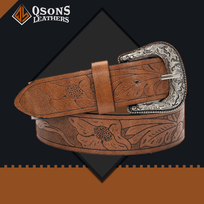 Leather belt