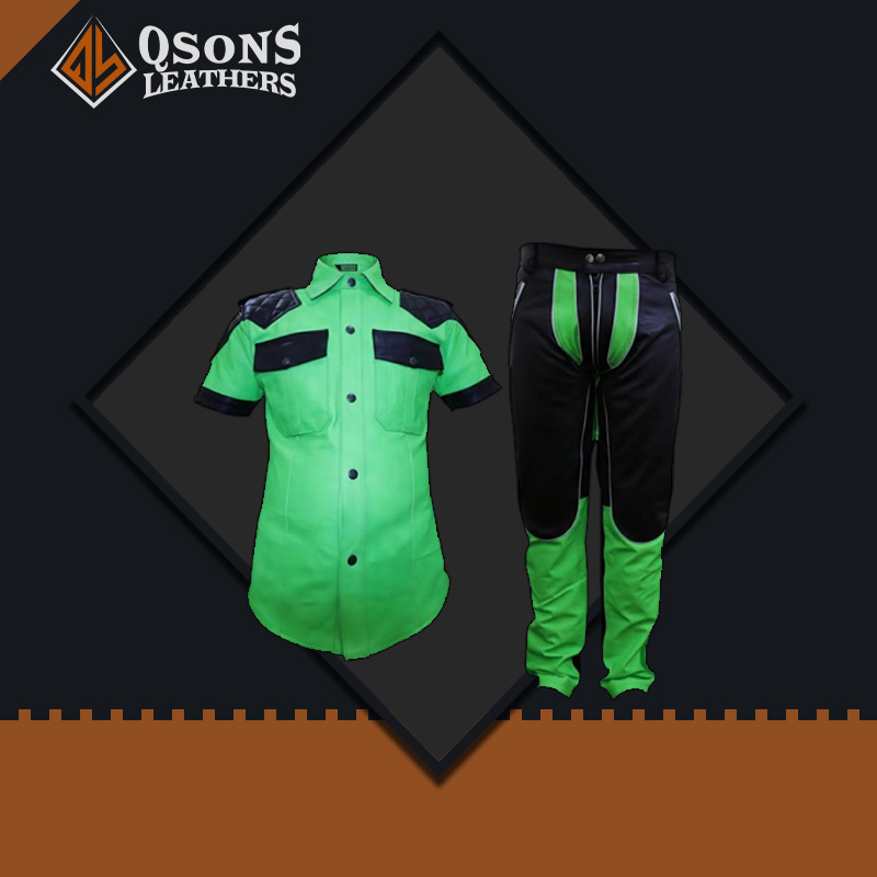 Leather uniform